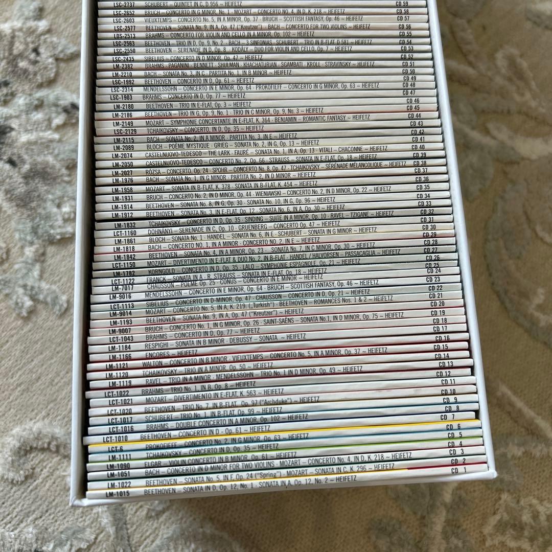 ハイフェッツ コンプリート オリジナル ジャケット コレクション