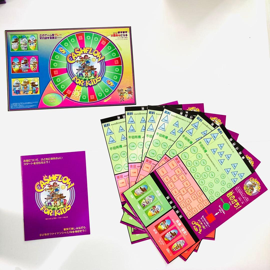 【訳アリ・美品】キャッシュフローフォーキッズ 日本語版 ボードゲーム