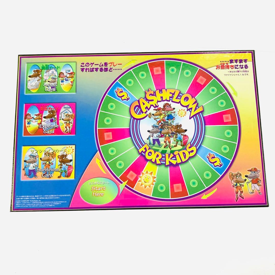 【訳アリ・美品】キャッシュフローフォーキッズ 日本語版 ボードゲーム