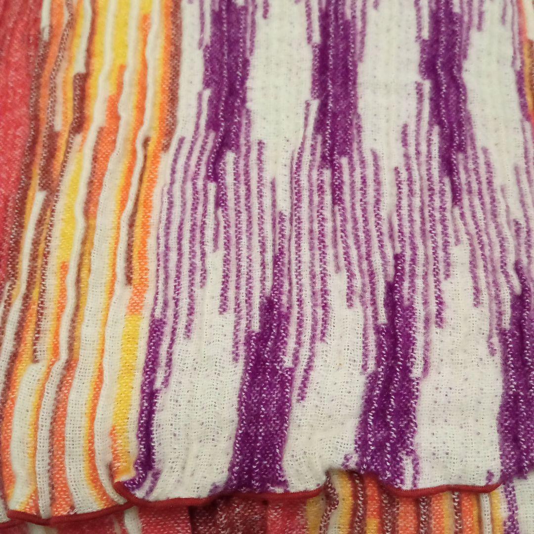 ミッソーニ　ふわふわケット　140cm×200cm　西川　日本製