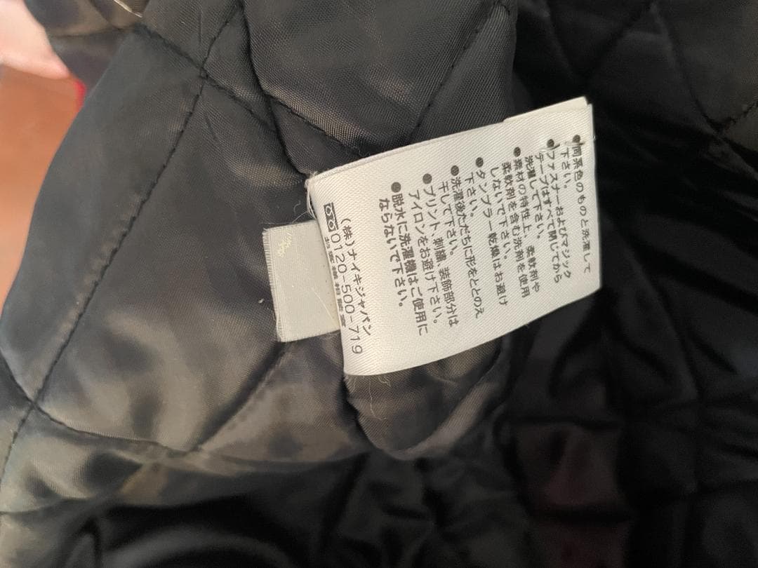 ナイキ　ベンチコート　JAPAN　赤　160cm程度　XXS（USサイズ）