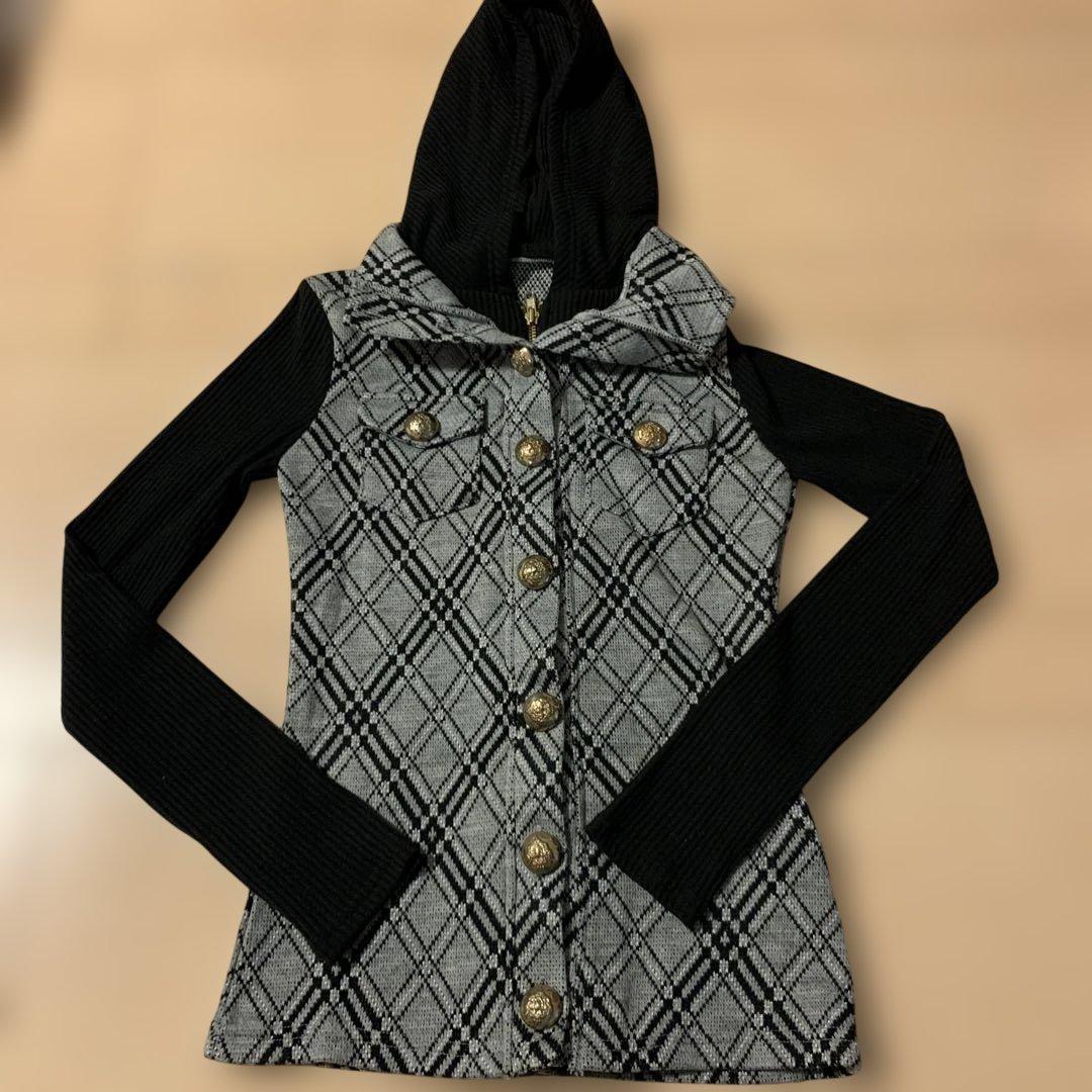 d.i.a.　ダイヤ　パーカー　平成ギャル　90's 00's y2k ニット