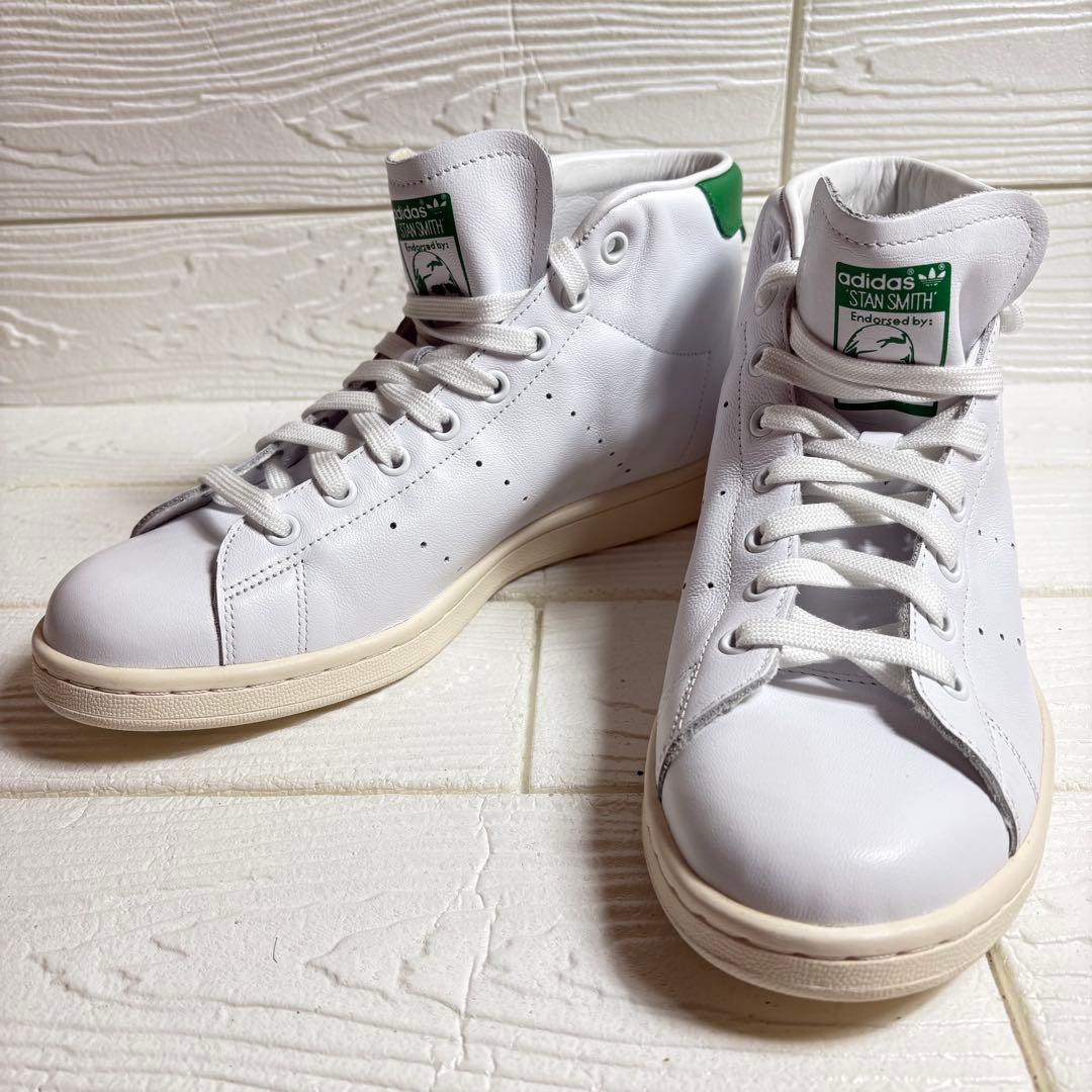 ✨未使用級✨adidas Stan Smith ハイカットスニーカー ホワイト