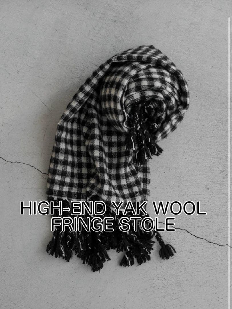 u*a様 【CTHY】HIGH-END YAK WOOL FRINGE STOL
