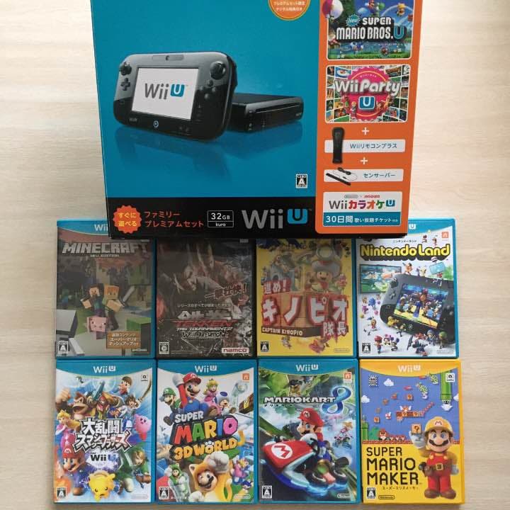WiiU本体 プレミアムセット＋ソフト10タイトル＋アクセサリー