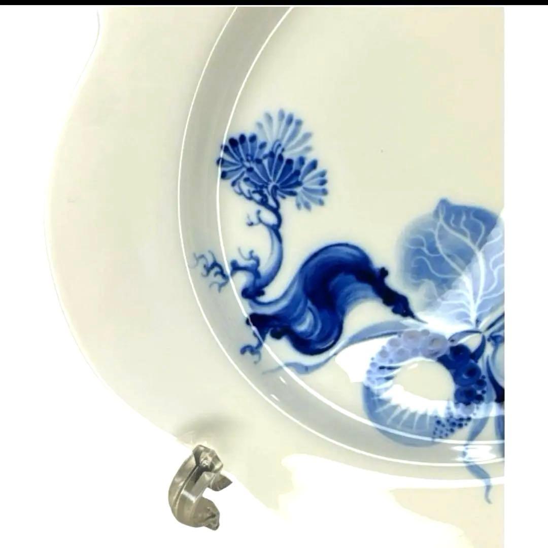 未使用　【Meissen】マイセンブルーオーキッド プレート21cm 廃盤品