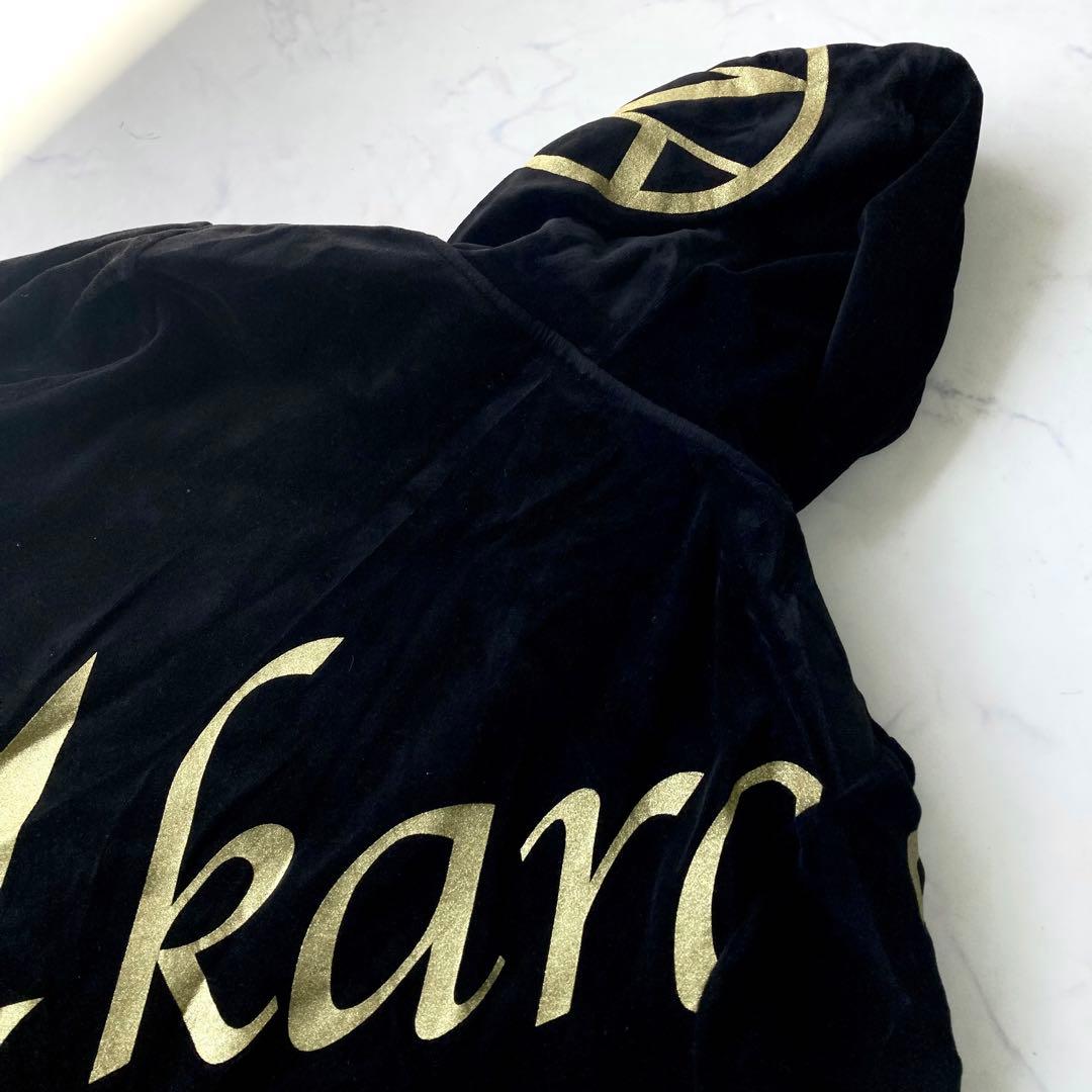 24karats 希少色 ベロアジャージ セットアップ 黒 ピンク ロゴ y2k