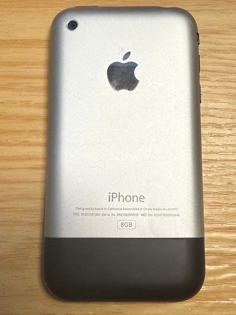 iPhone 2G 極美品 8GB 初代iPhone　第1世代 A1203