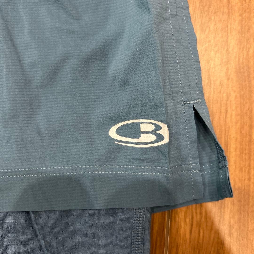 新品 定価15400円 アイスブレーカー ランニングショーツ L メリノウール