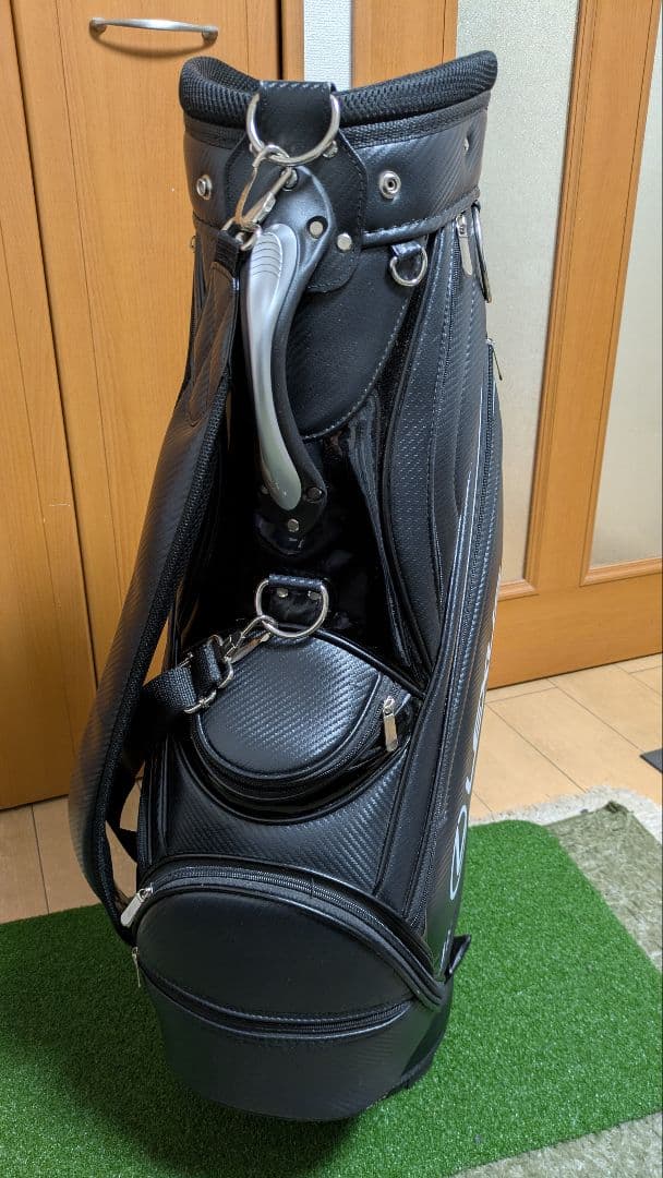 良品 レクサス キャディーバッグ ブラック フード未使用