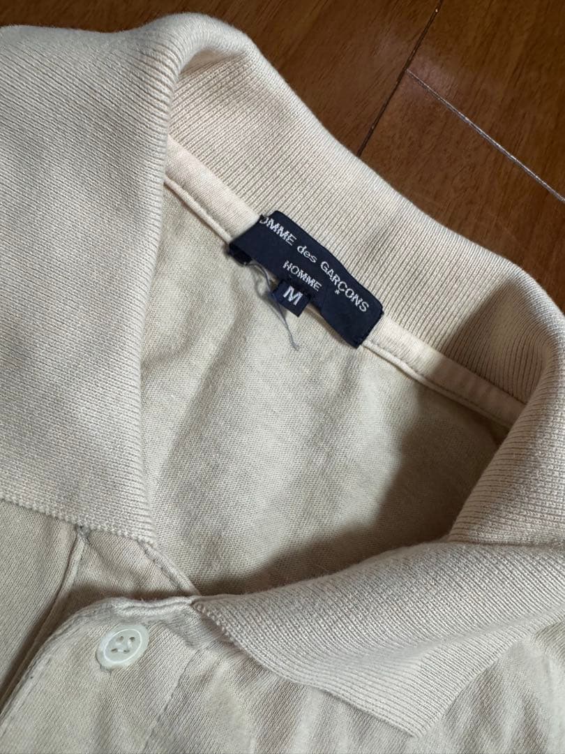 COMME des GARÇONS HOMME 田中オム 長袖 ポロシャツ M