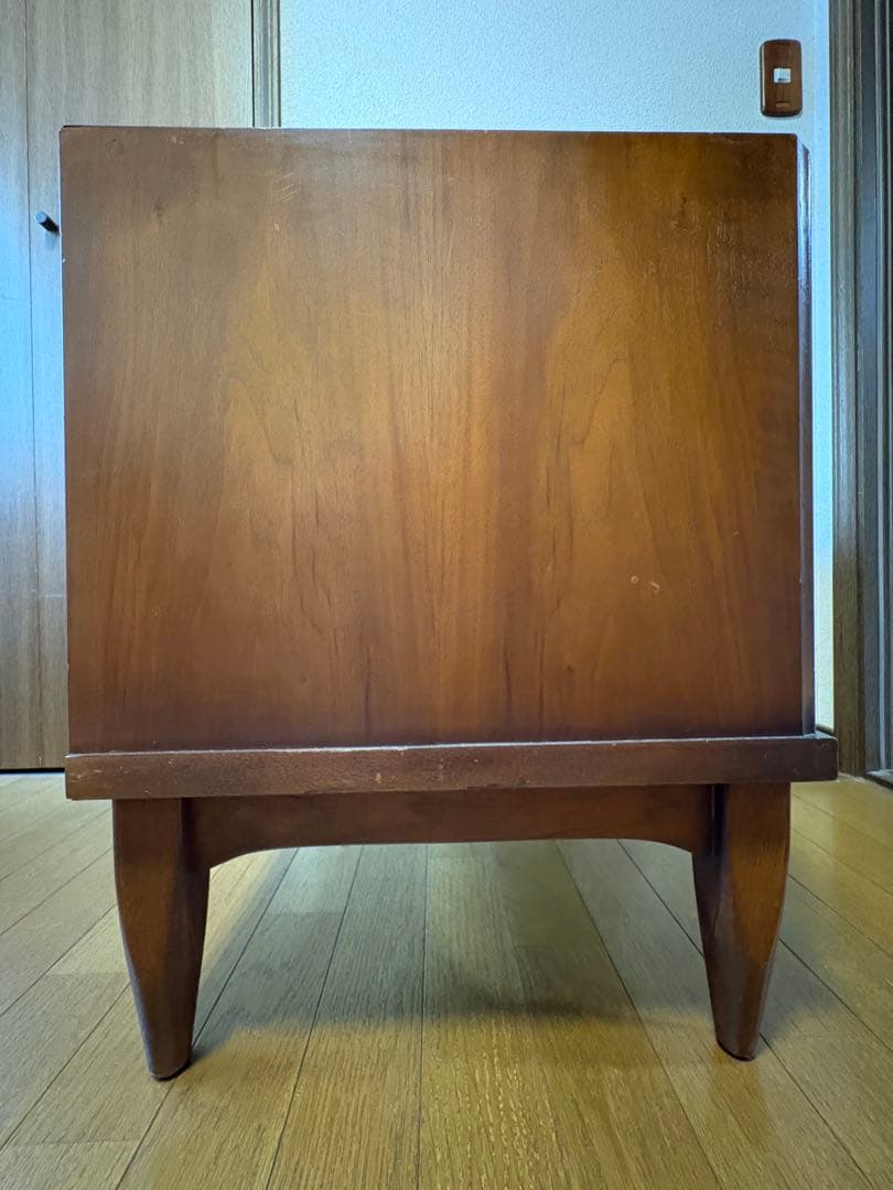 ドレクセルヘリテイジ Rishel サイドテーブル 米軍家具 ミッドセンチュリー