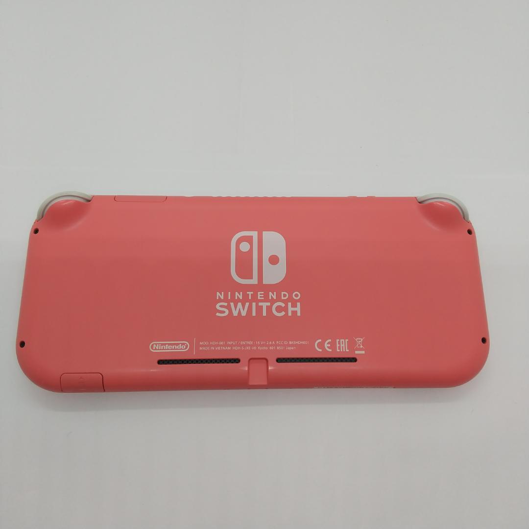 ①　動作正常　Nintendo Switch ライト本体　コーラル　赤　Lite