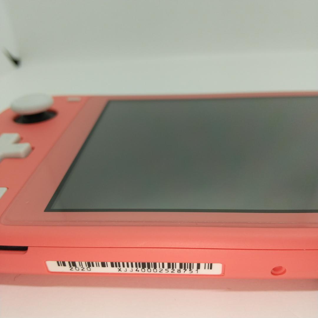 ①　動作正常　Nintendo Switch ライト本体　コーラル　赤　Lite