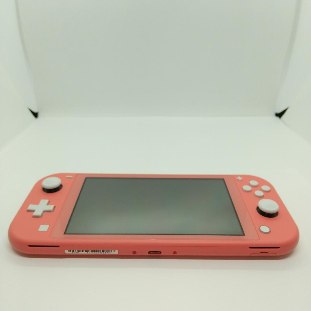 ①　動作正常　Nintendo Switch ライト本体　コーラル　赤　Lite