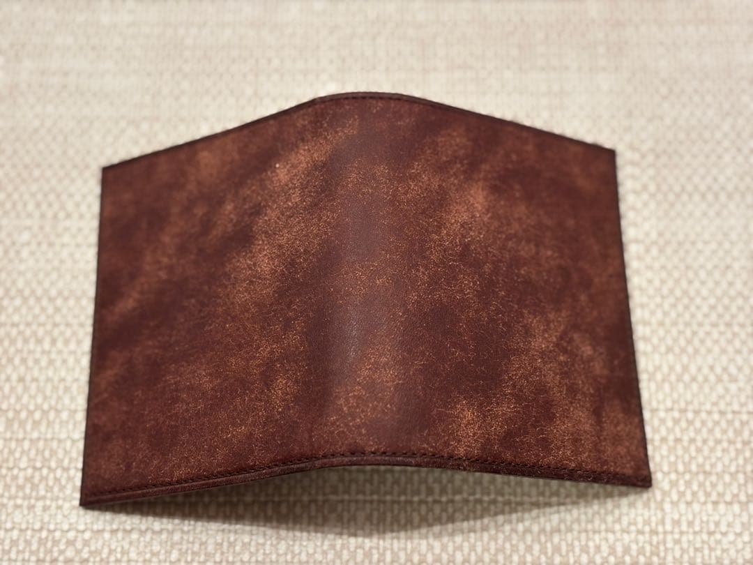 新品未使用　lemma レンマ　マリスコ　タバコ　二つ折り財布