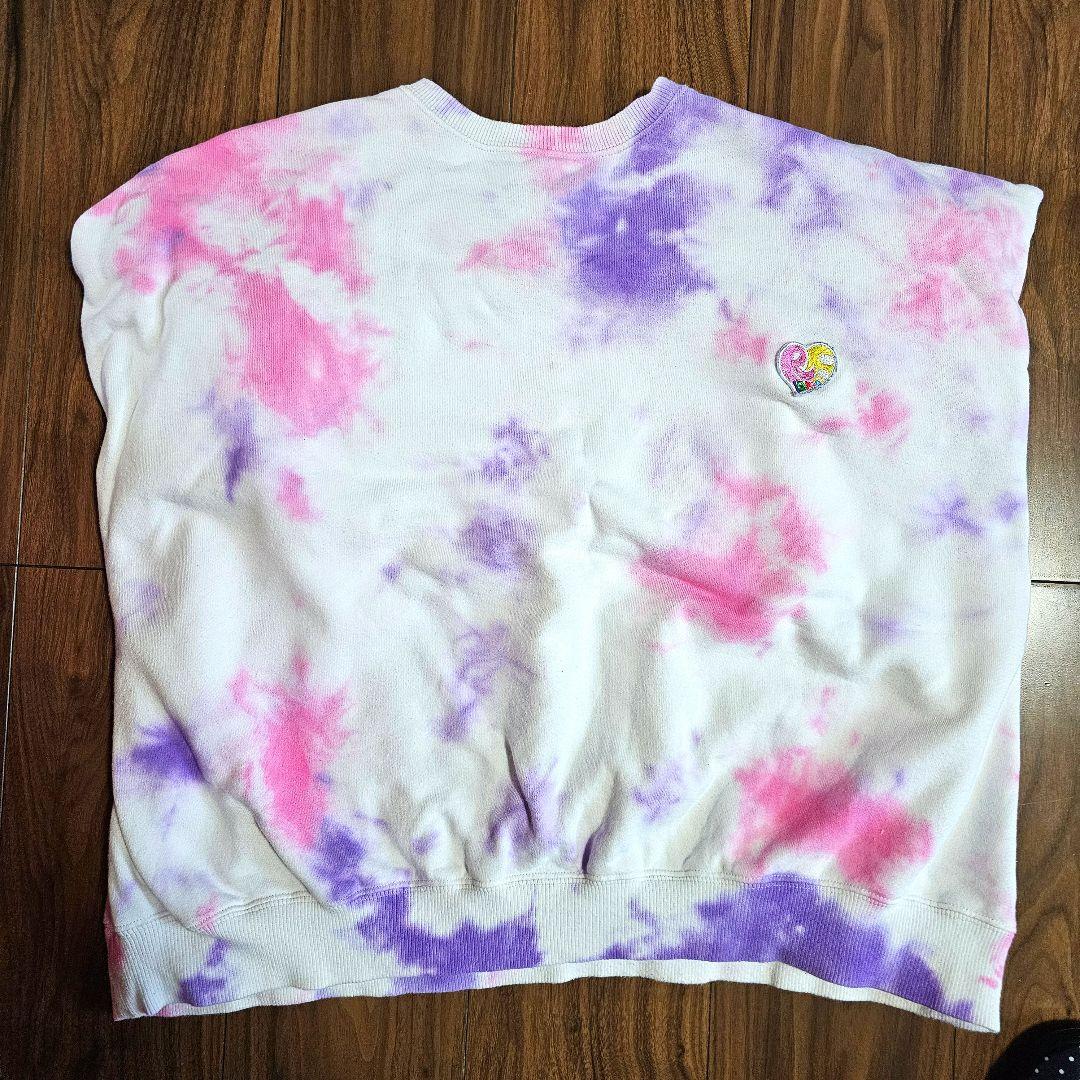 【RE.（アールイードット）】タイダイ ドルマンスリーブ スウェット