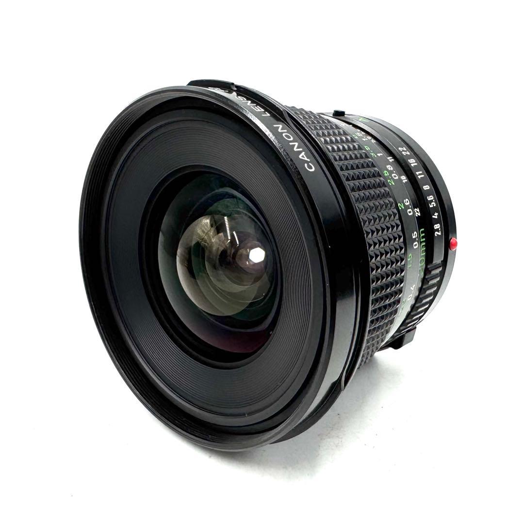 美品 キャノン Canon NEW FD 20mm F2.8 単焦点レンズ