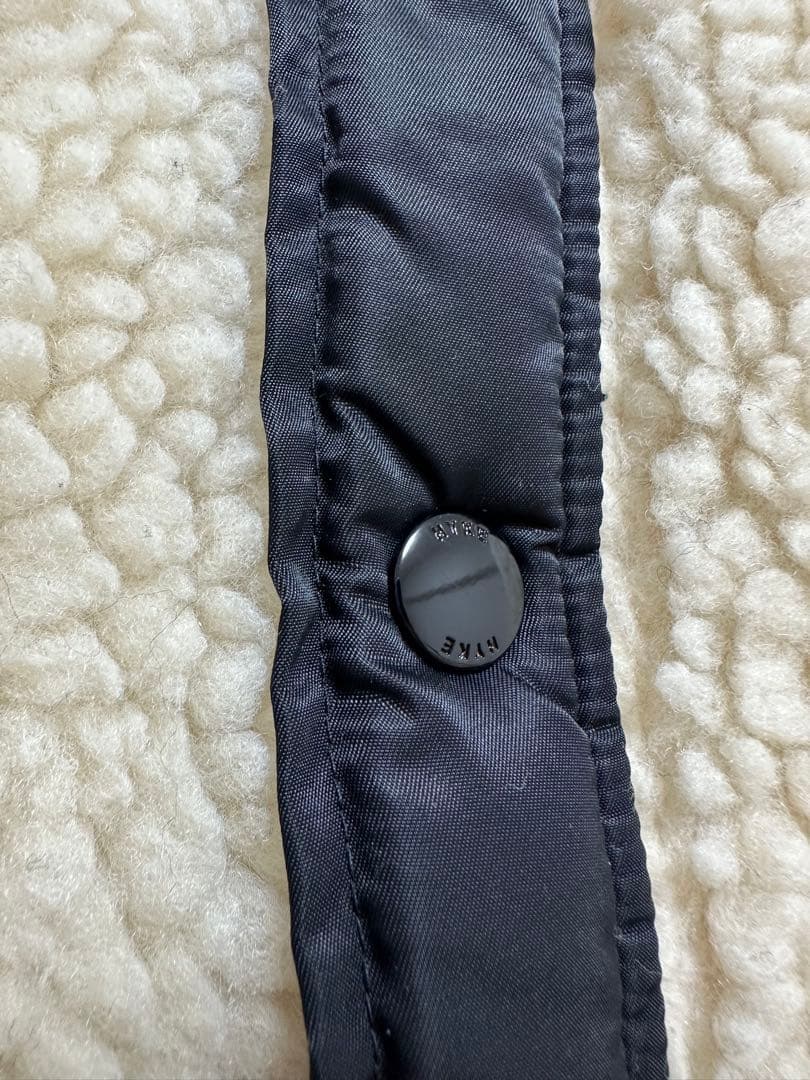 HYKE新品紙タグ付き⭐️日本製ハイクボアロングコート軽量暖かいコート