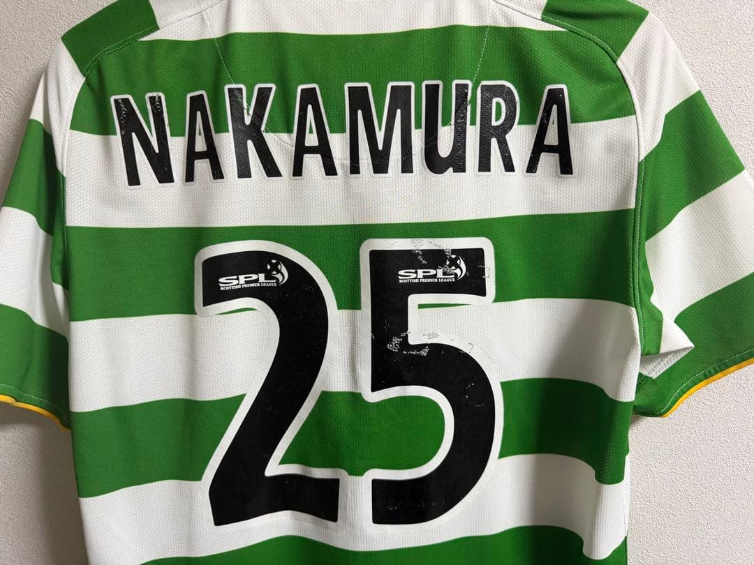 セルティック 中村俊輔 ゲームシャツ ユニフォーム