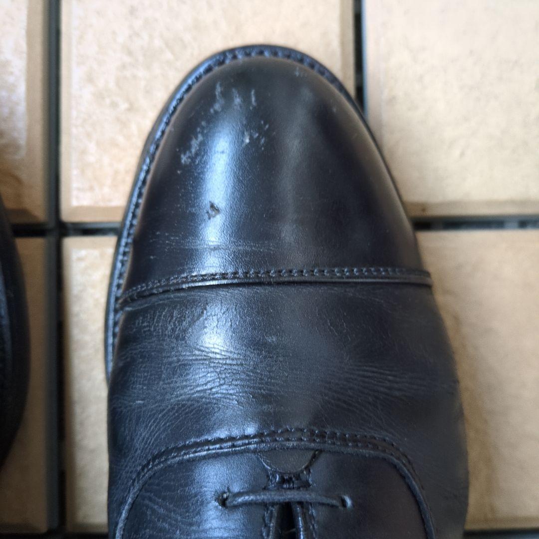 【お値下げしました】オールデン907 黒 7 約25cm 傷あり実用向け