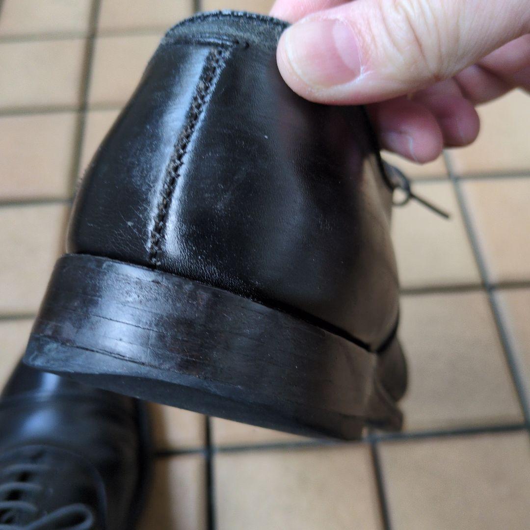 【お値下げしました】オールデン907 黒 7 約25cm 傷あり実用向け