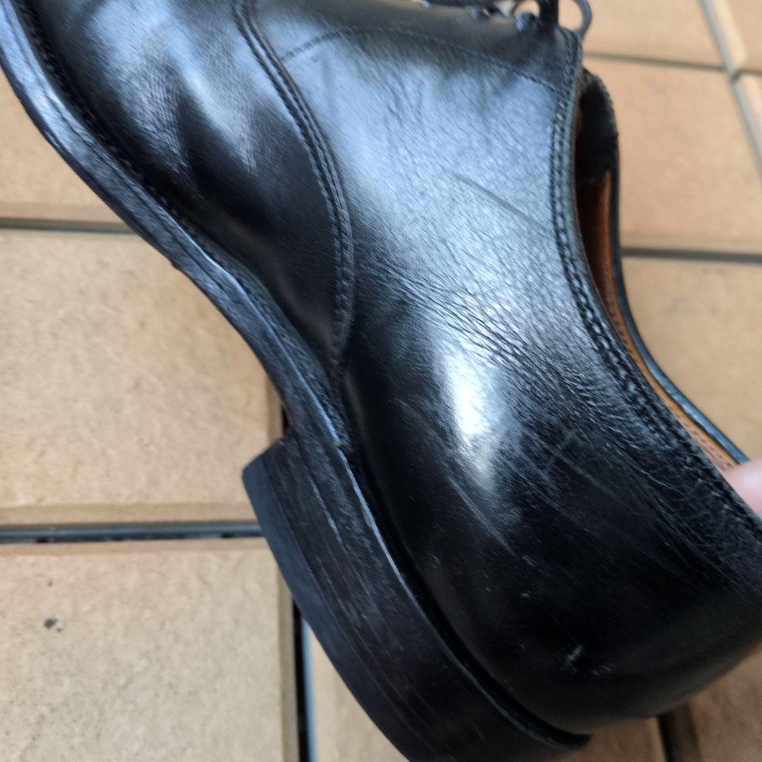 【お値下げしました】オールデン907 黒 7 約25cm 傷あり実用向け