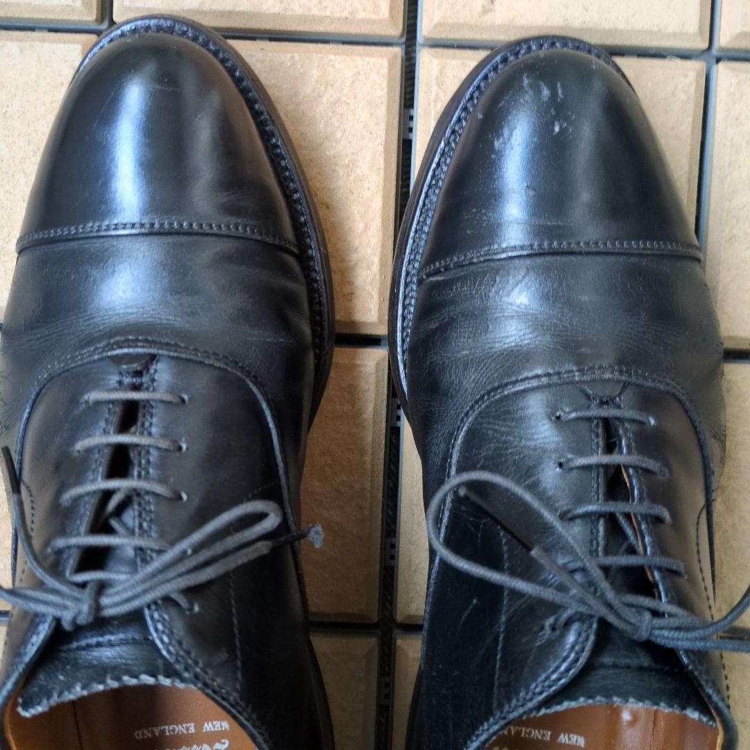 【お値下げしました】オールデン907 黒 7 約25cm 傷あり実用向け