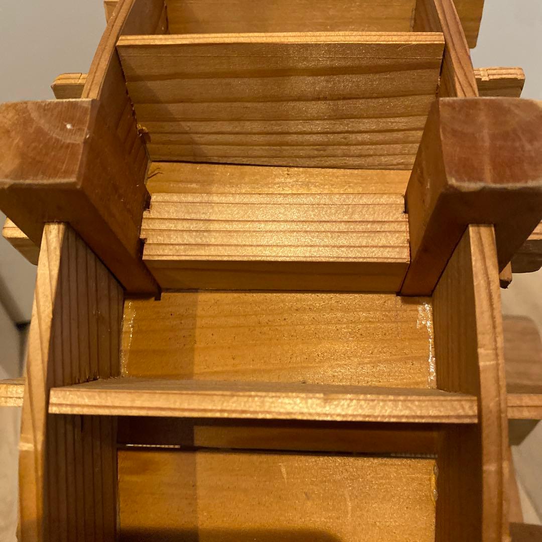 ⭐︎みやびを様⭐︎水車　木製　水車径46㎝　庭　置物　和風　庭園