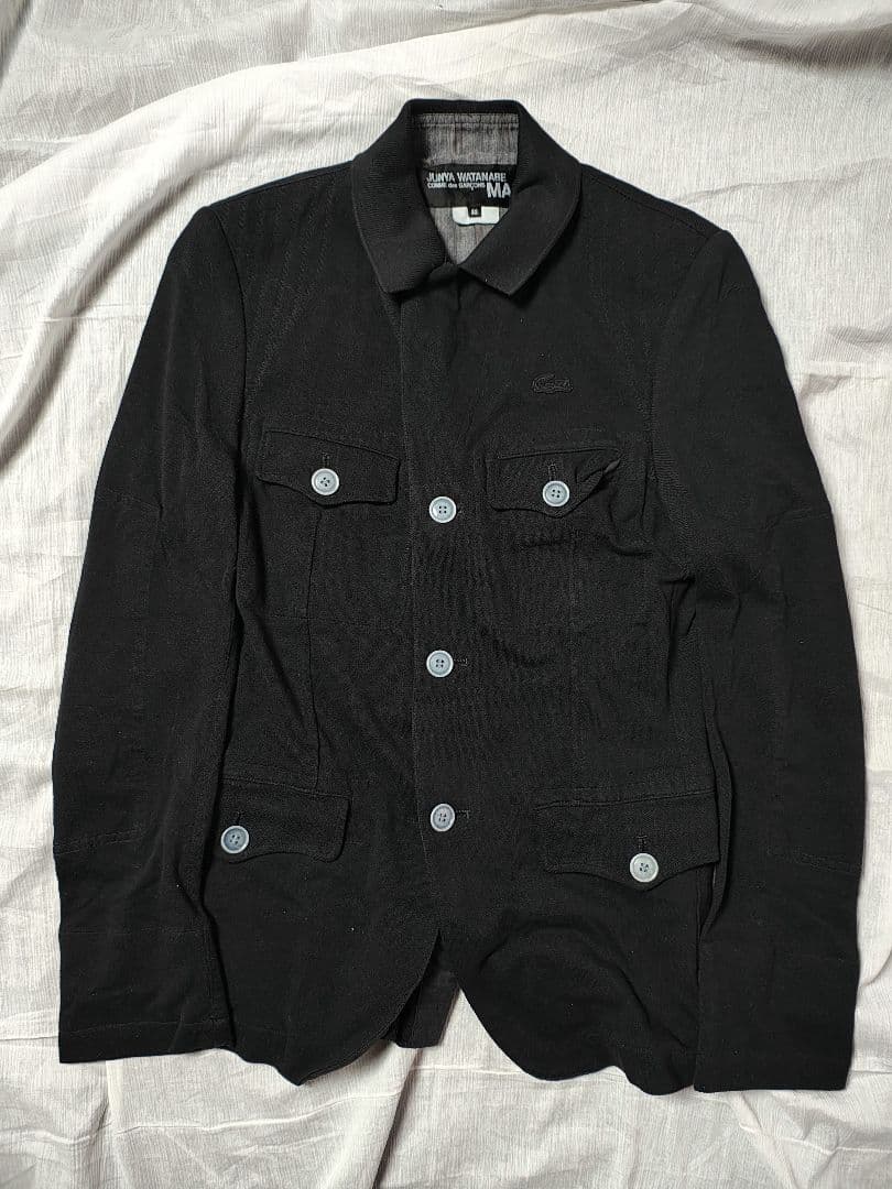 AD2007 ジュンヤワタナベマン×ラコステ　再構築テーラード　後染め