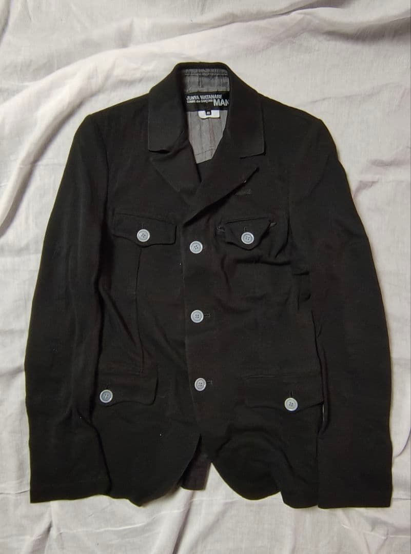 AD2007 ジュンヤワタナベマン×ラコステ　再構築テーラード　後染め