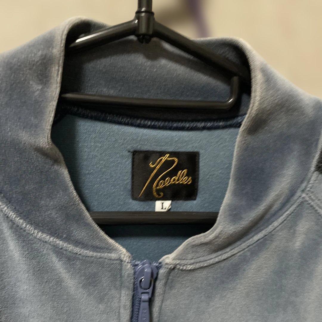 needles ネイビー　ベロアジャケット