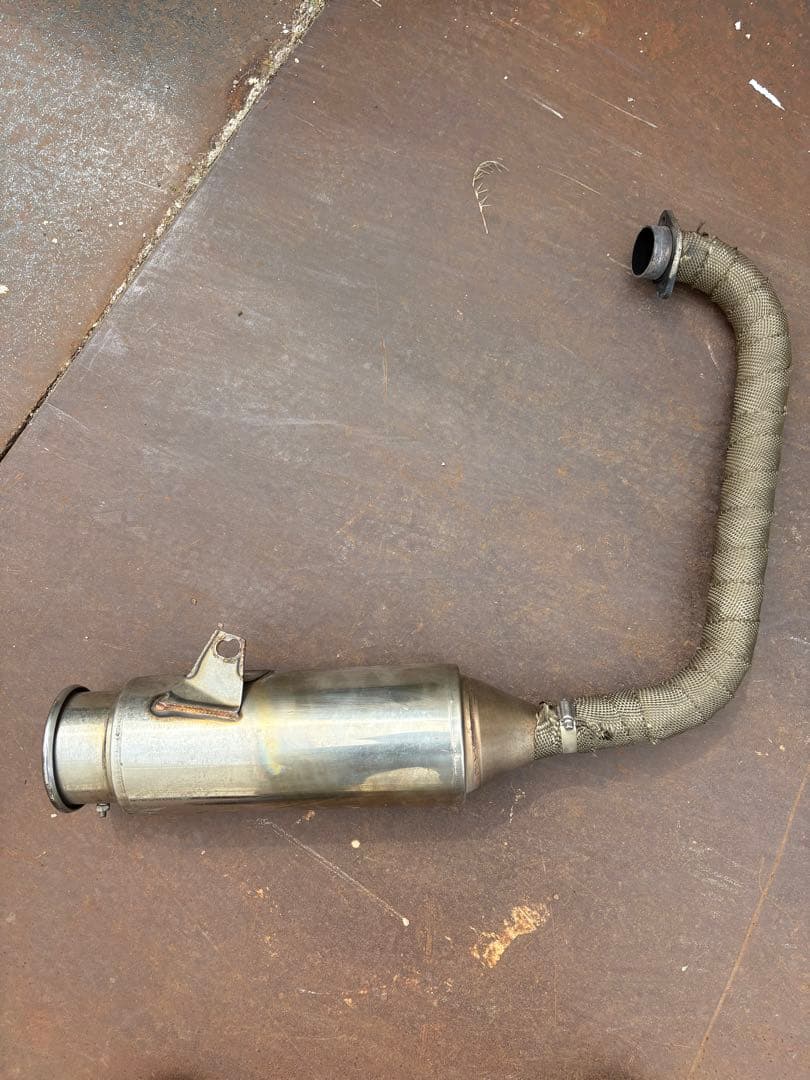 TW200 225 砲弾マフラー