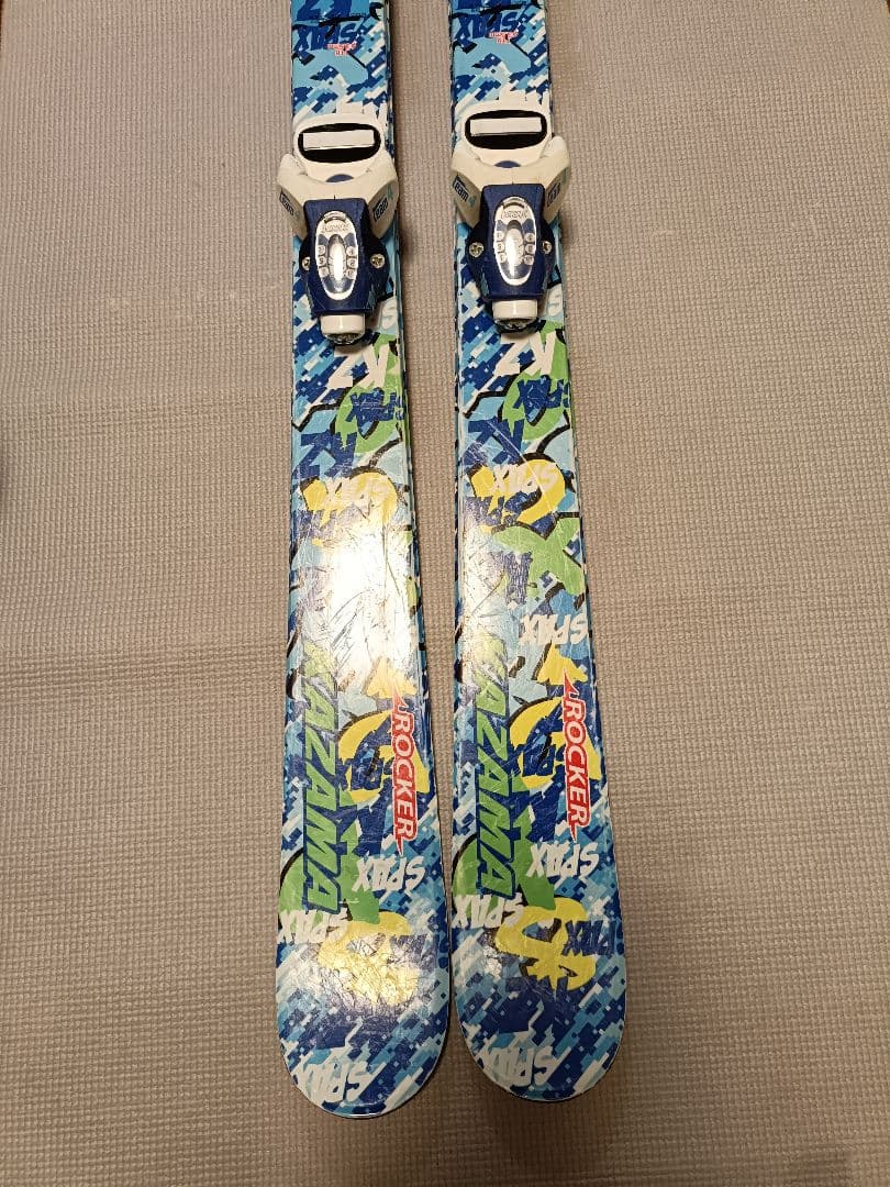 KAZAMA子供用スキー板セット スキー板116 スキーブーツ23 ストック付