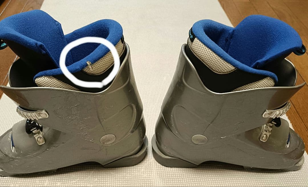 KAZAMA子供用スキー板セット スキー板116 スキーブーツ23 ストック付