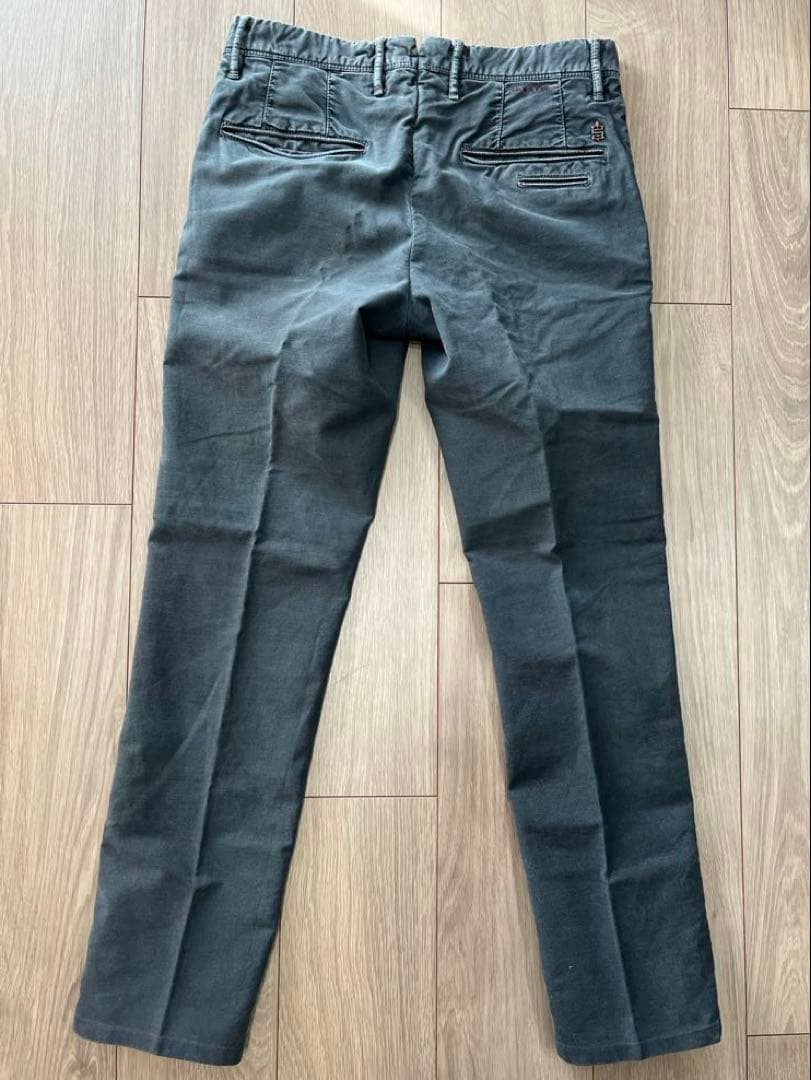 秋冬 INCOTEX SLACKS コットンパンツ 30 グレー