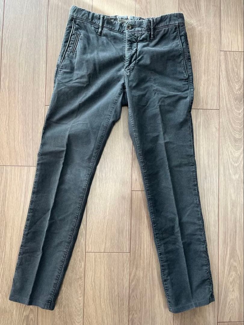 秋冬 INCOTEX SLACKS コットンパンツ 30 グレー