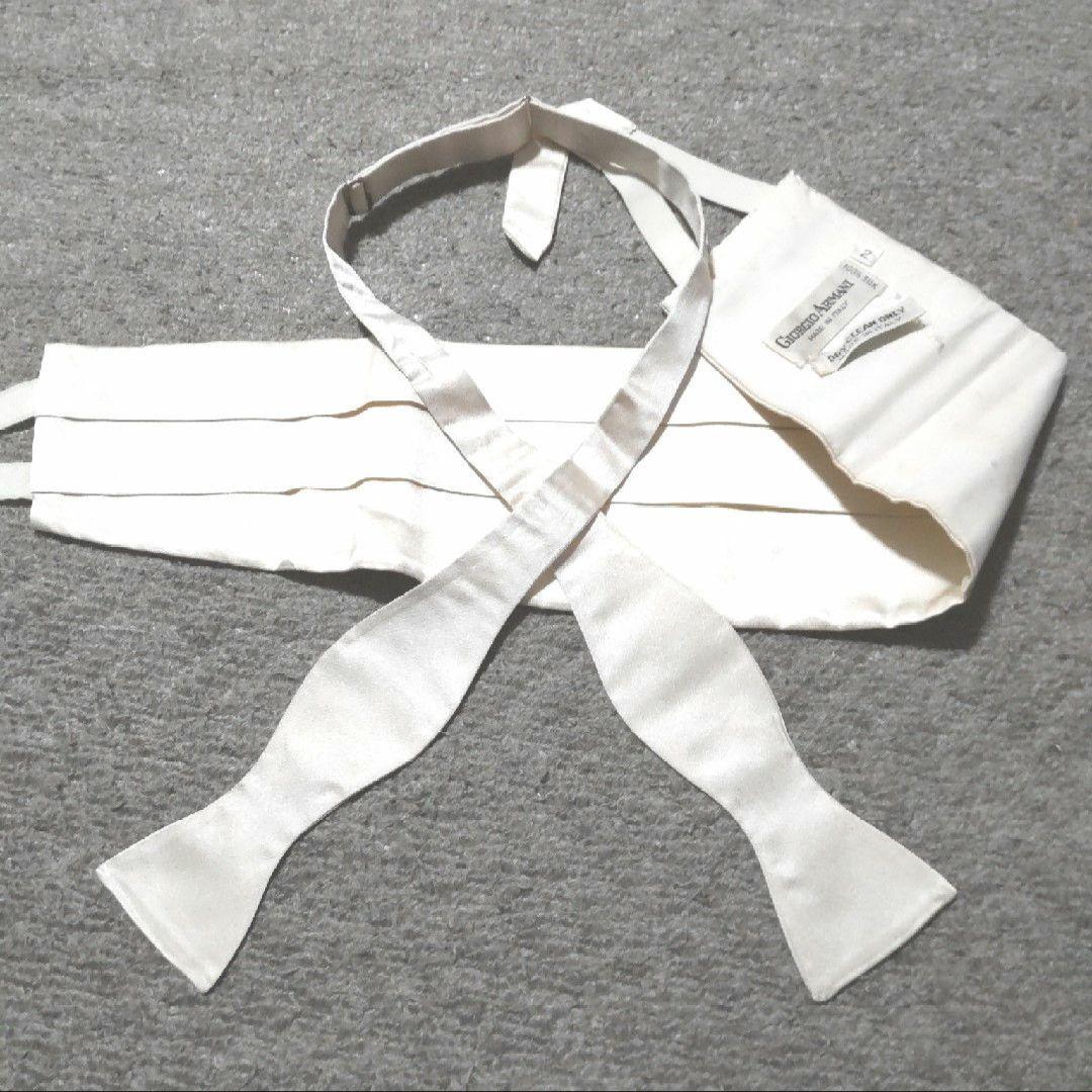【ボウタイ＋カマーバンド】GIORGIO ARMANI ジョルジョ・アルマーニ