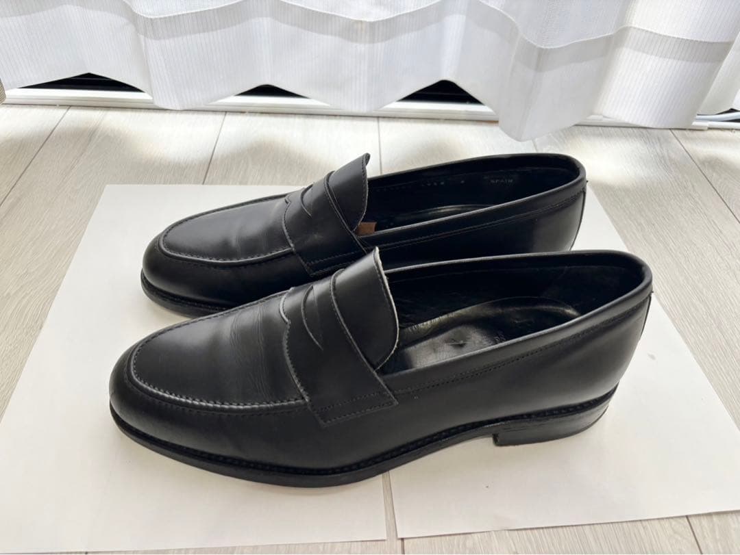 【美品】Berwick1707 ローファー ブラック スペイン製