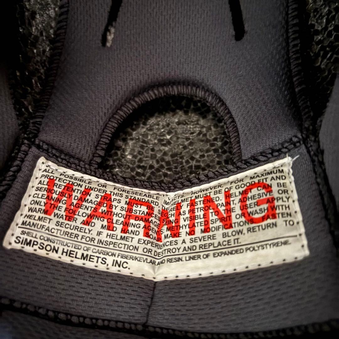 wataruSIMPSON M30カーボンCarbon 59㎝　Mサイズ