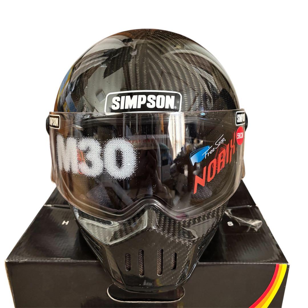 wataruSIMPSON M30カーボンCarbon 59㎝　Mサイズ