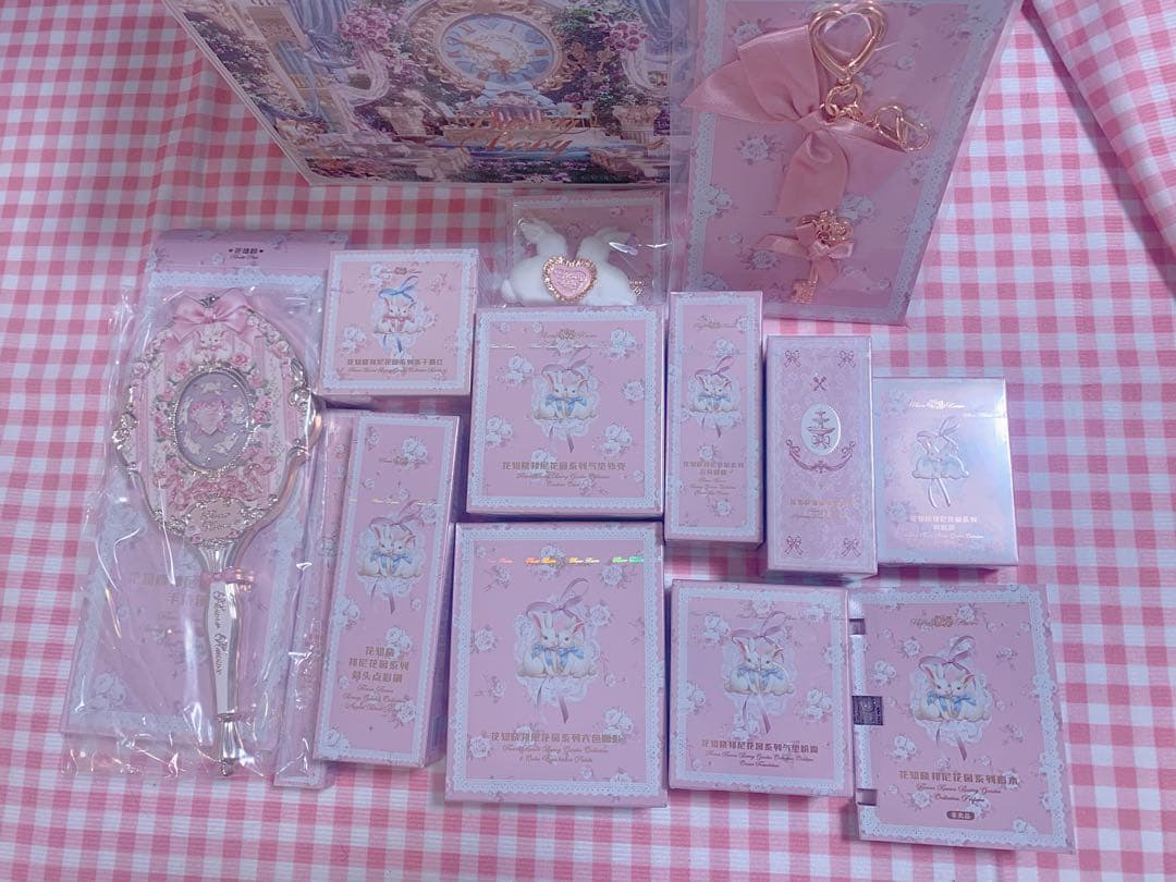 フラワーノーズ　バニーガーデンテイルズ　豪華12点ピンクセット　新作