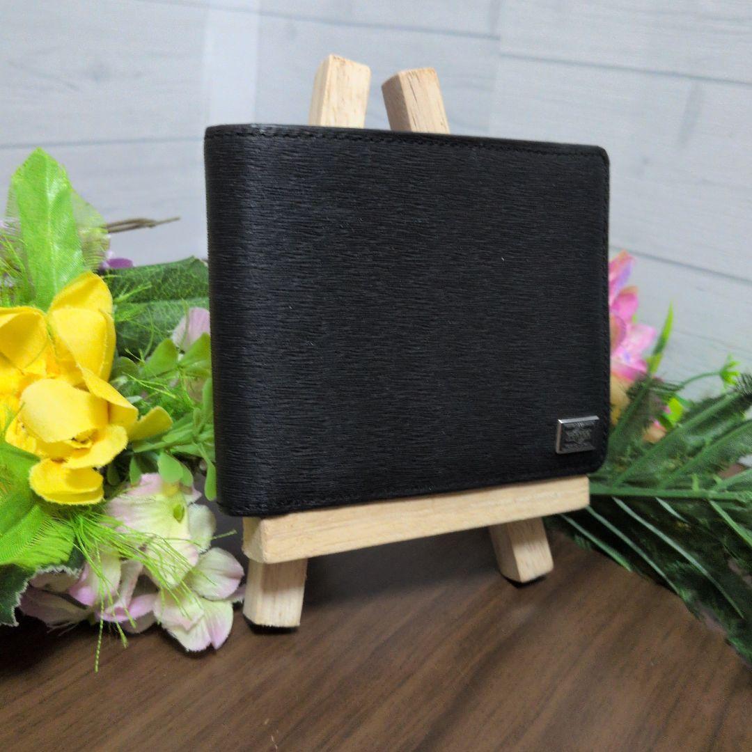 PORTER　ポーター カレント ウォレット　BOX型小銭入れ2ツ折り財布