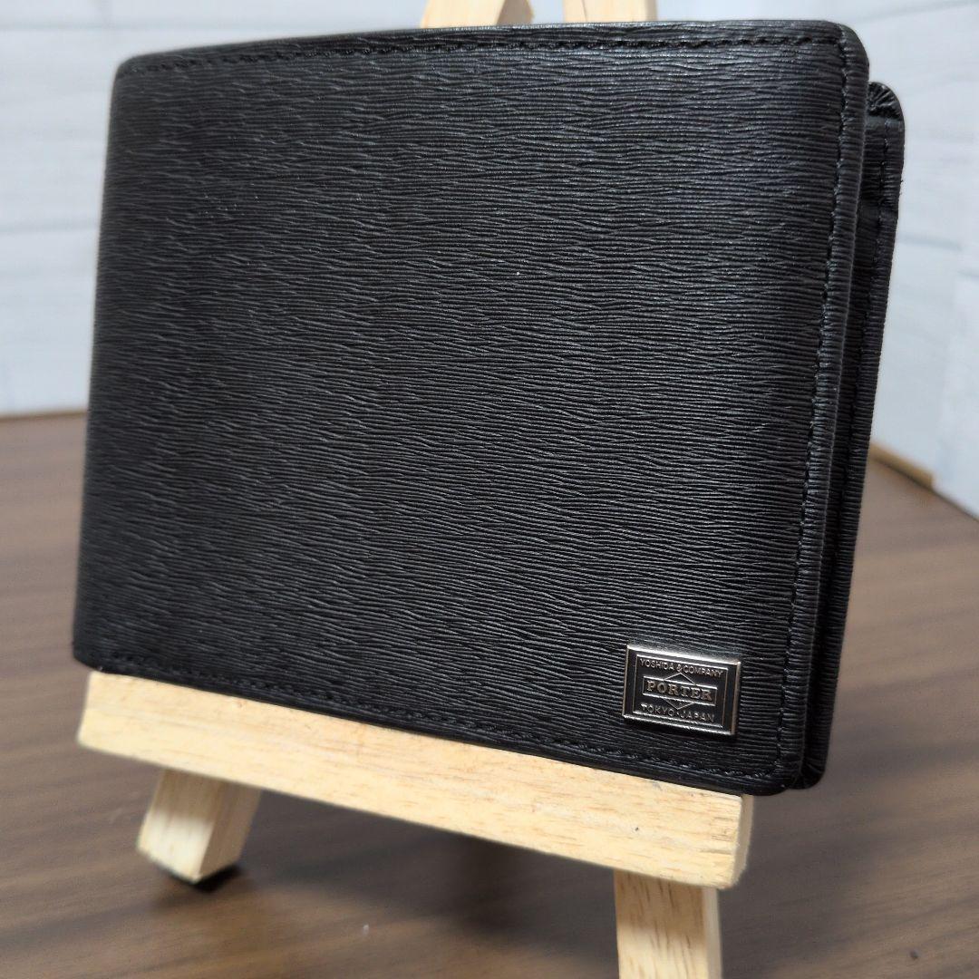 PORTER　ポーター カレント ウォレット　BOX型小銭入れ2ツ折り財布