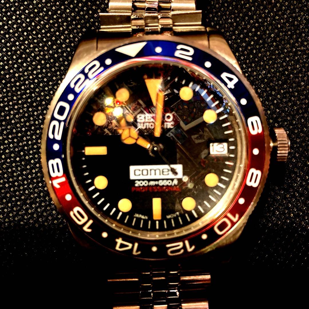 バ*ズ様 nh35 custom mod vintage pepusi