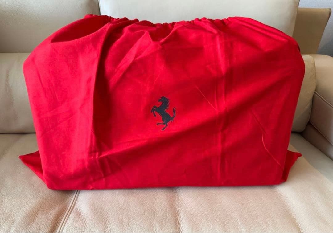 2/11のみ値下げ【非売品】フェラーリ　12チリンドリ　革製ボストンバッグ