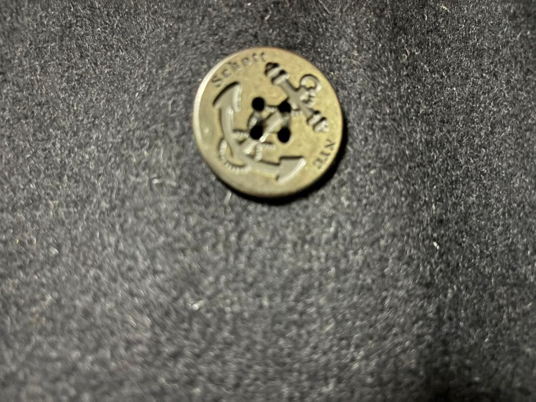 Schott N.Y.C. Pコート (黒/ウール) - サイズ5X