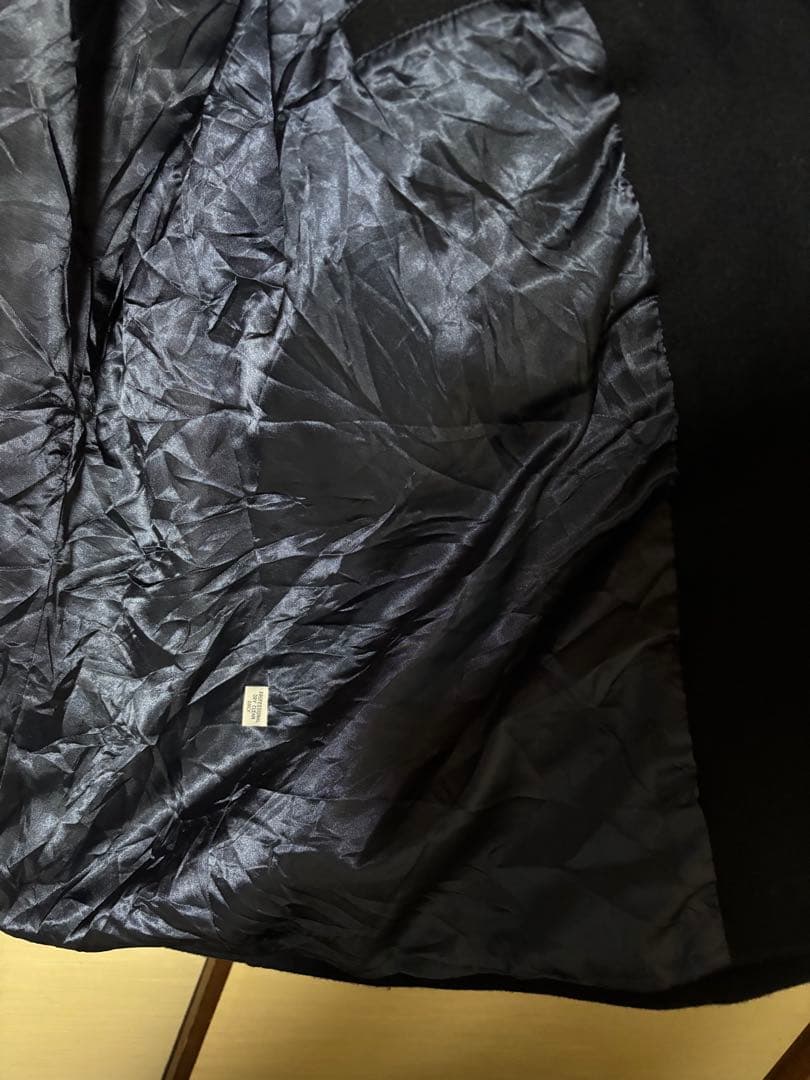 Schott N.Y.C. Pコート (黒/ウール) - サイズ5X