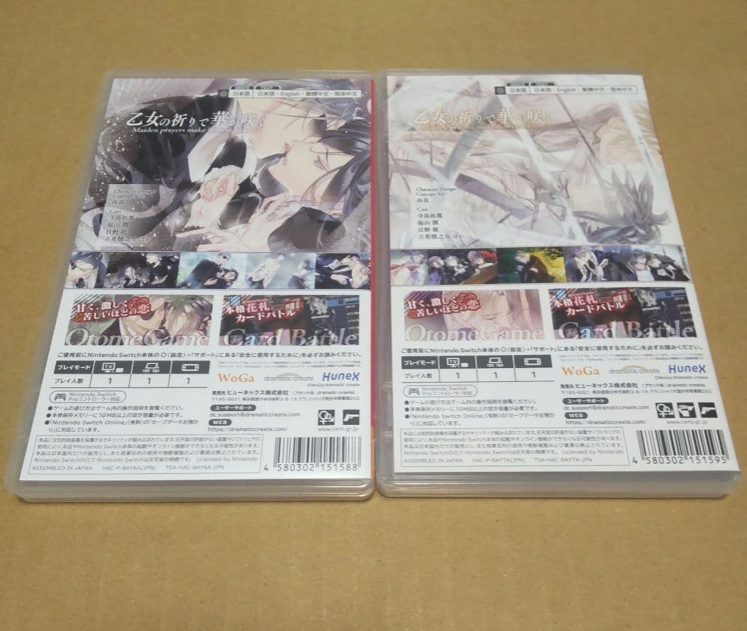 Nintendo Switch 華アワセ 朔 コンプリートセット　初回限定版