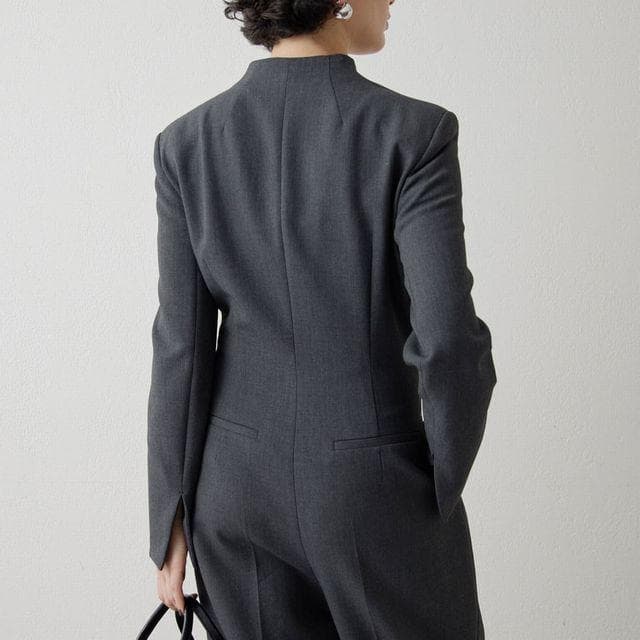 【2024／55000円】 Whim Gazette ダブルクロスジャンプスーツ